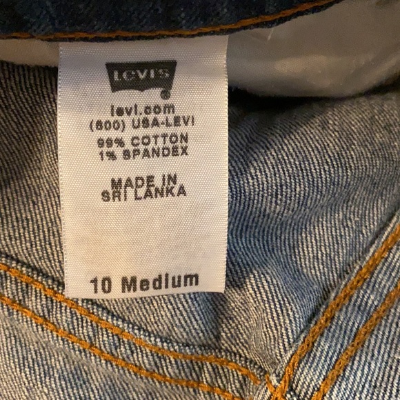 Levi’s curvy cut blue jeans size 10 EUC - Picture 4 of 4